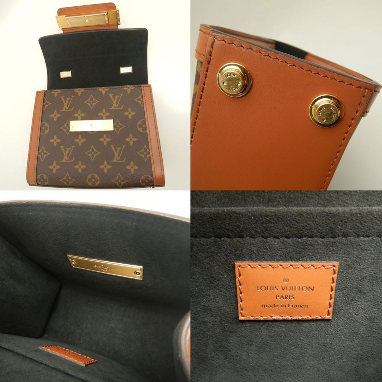 Louis Vuitton Pvc Brown Handbags