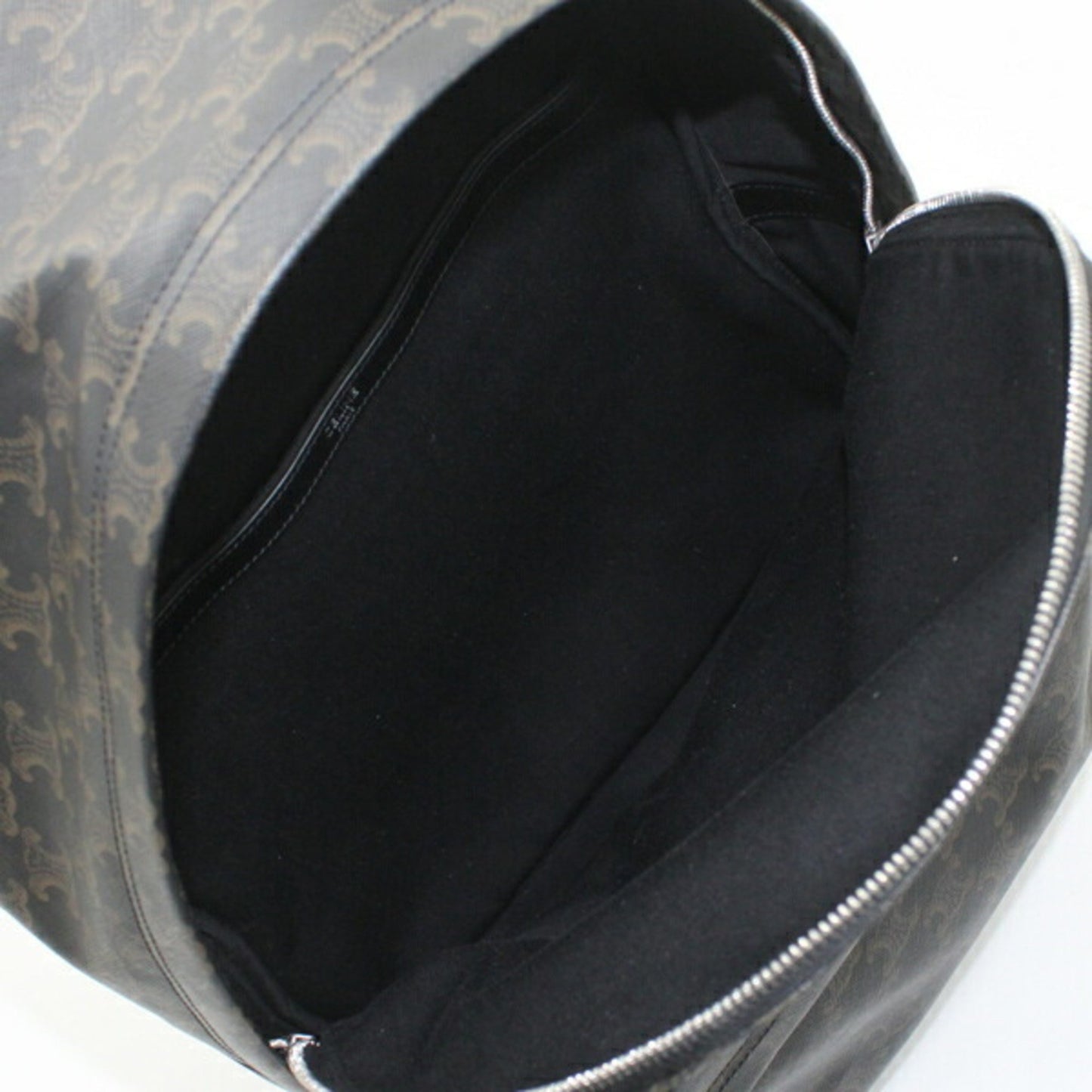Celine Canvas Black Backpacks