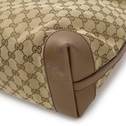 Gucci Canvas Brown Shoulder Bags