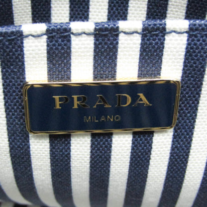 Prada Canvas Blue Shoulder Bags