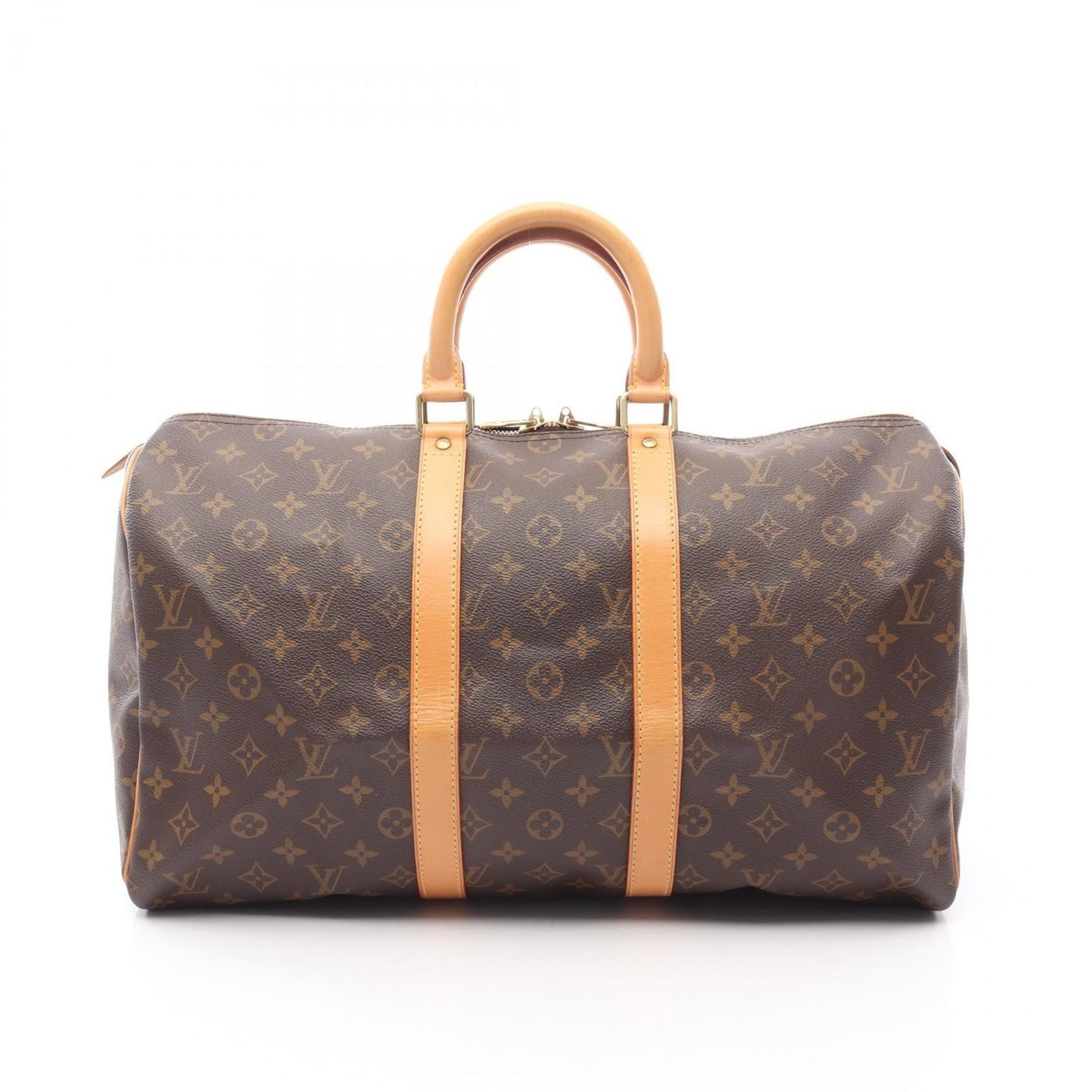 Louis Vuitton Coated Canvas Brown Travel Bags
