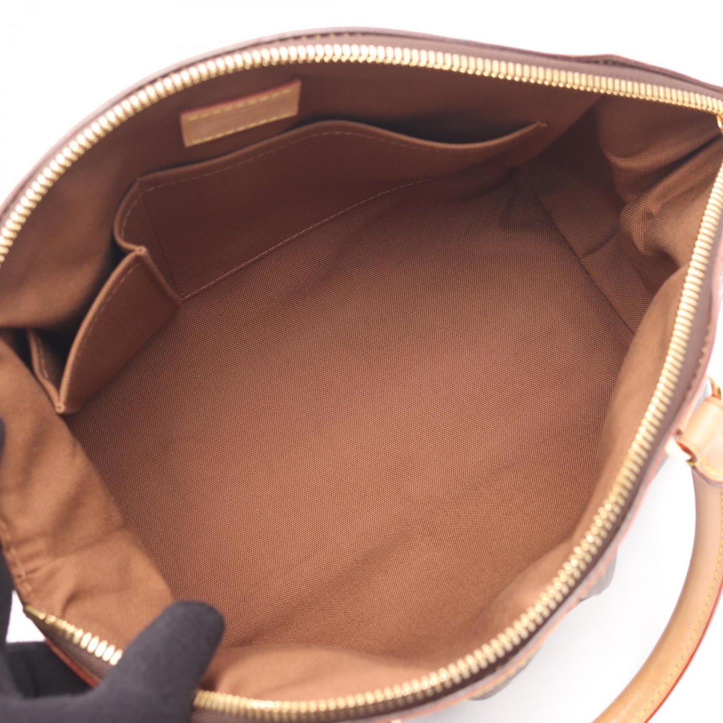 Louis Vuitton Coated Canvas Brown Handbags