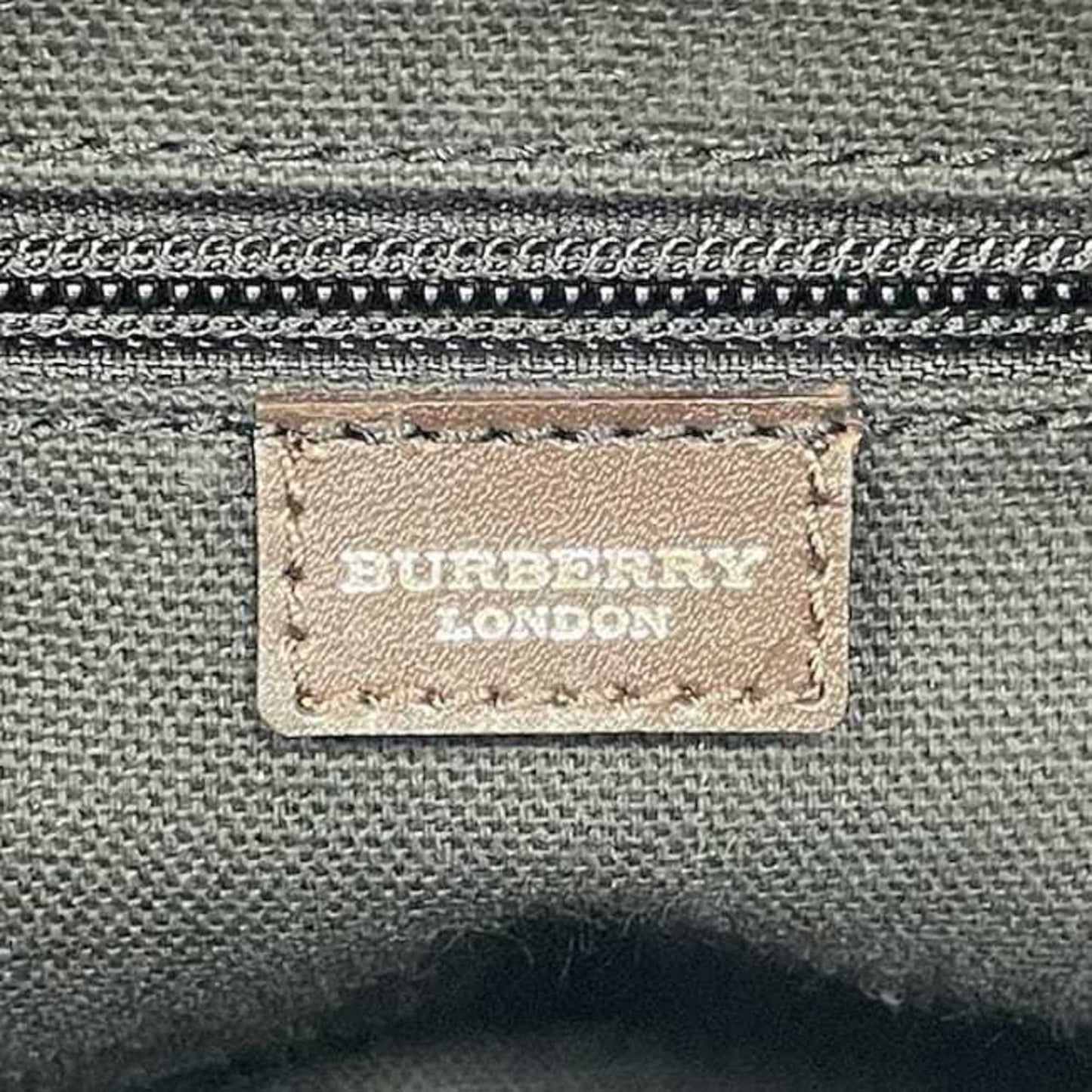 Burberry Pvc Brown Clutch Bags