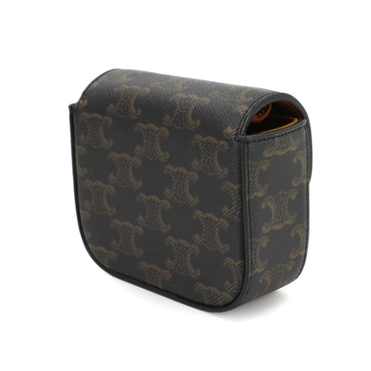 Celine Canvas Black Shoulder Bags