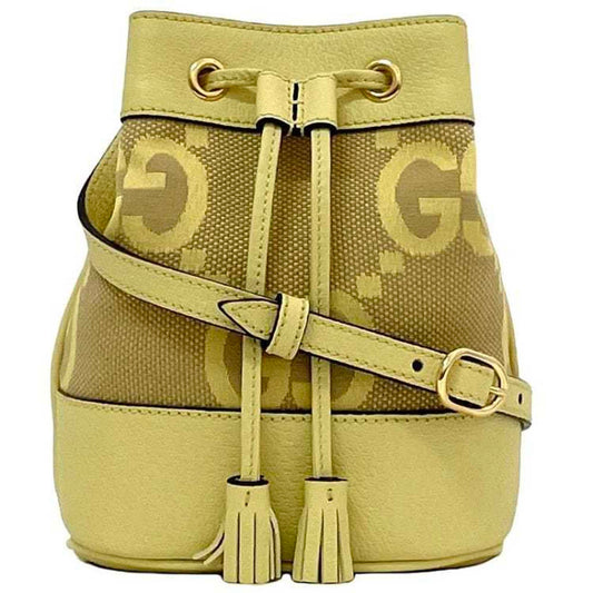Gucci Canvas Yellow Shoulder Bags