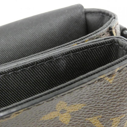 Louis Vuitton Coated Canvas Black Shoulder Bags