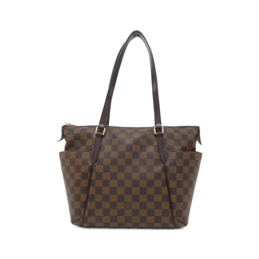 Louis Vuitton Coated Canvas Brown Handbags