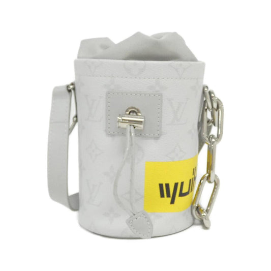Louis Vuitton Coated Canvas White Shoulder Bags
