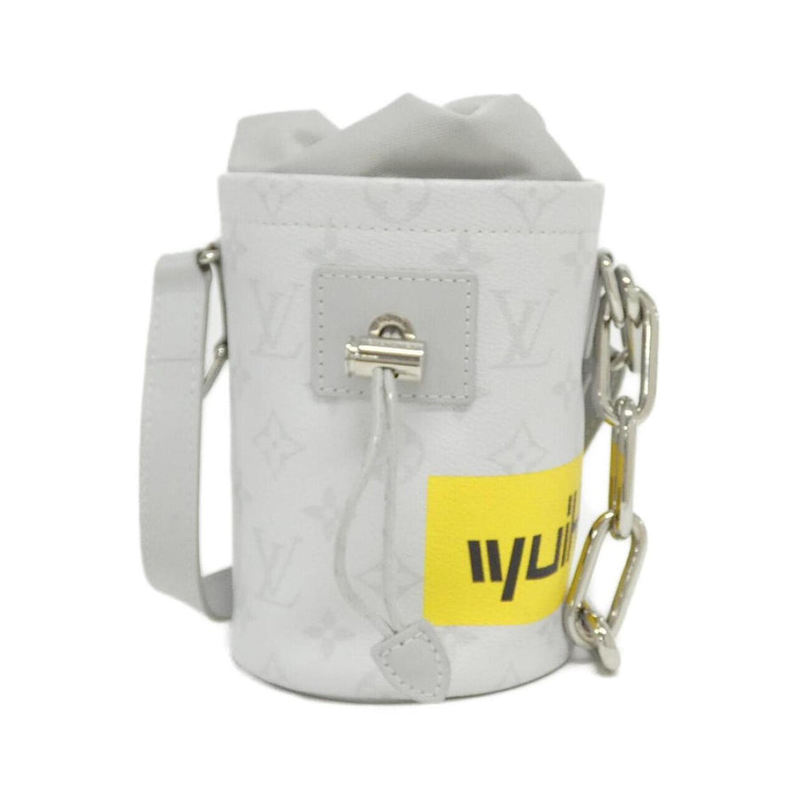 Louis Vuitton Coated Canvas White Shoulder Bags