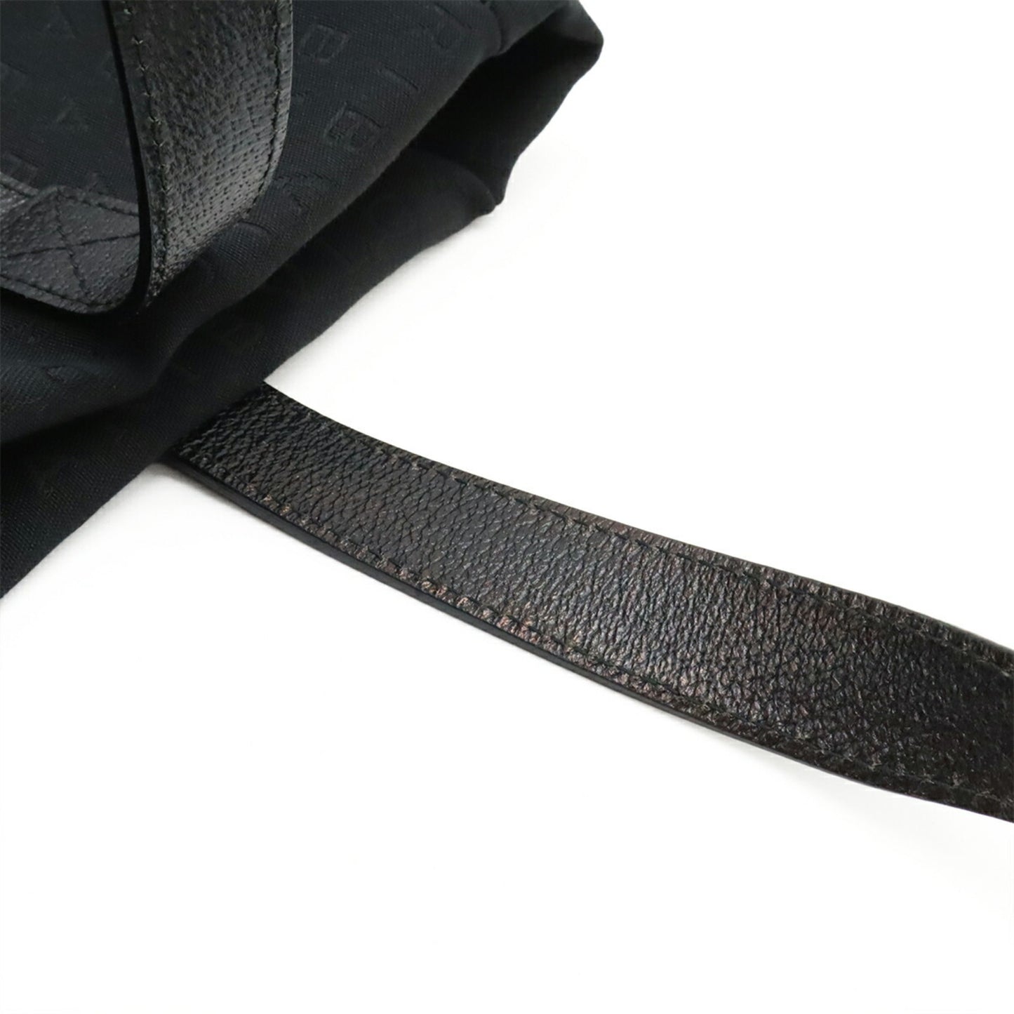Bvlgari Canvas Black Handbags