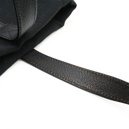Bvlgari Canvas Black Handbags