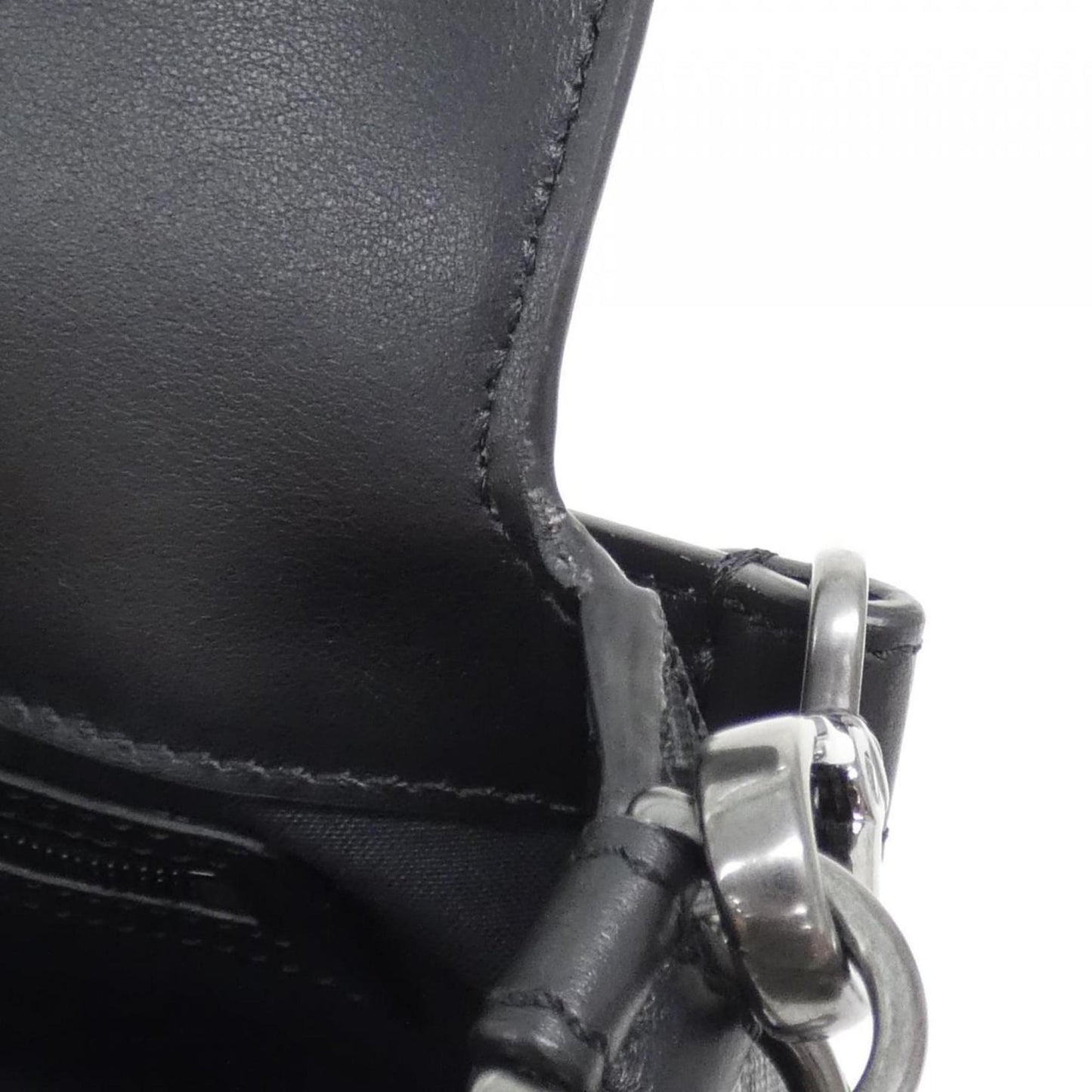 Fendi Coated Canvas Black Shoulder Bags