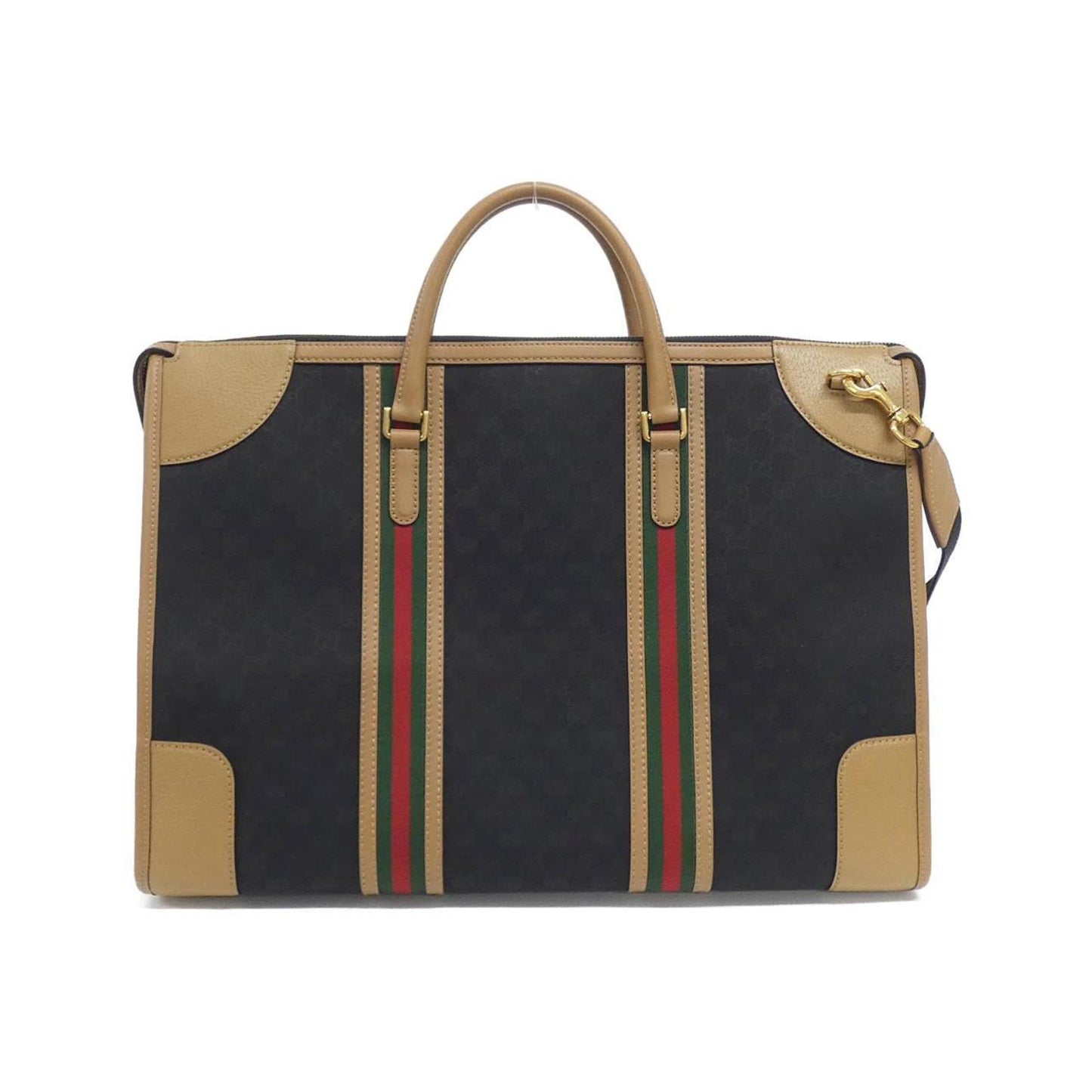 Gucci Canvas Black Travel Bags