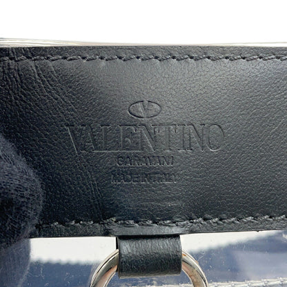 Valentino Pvc Black Tote Bags