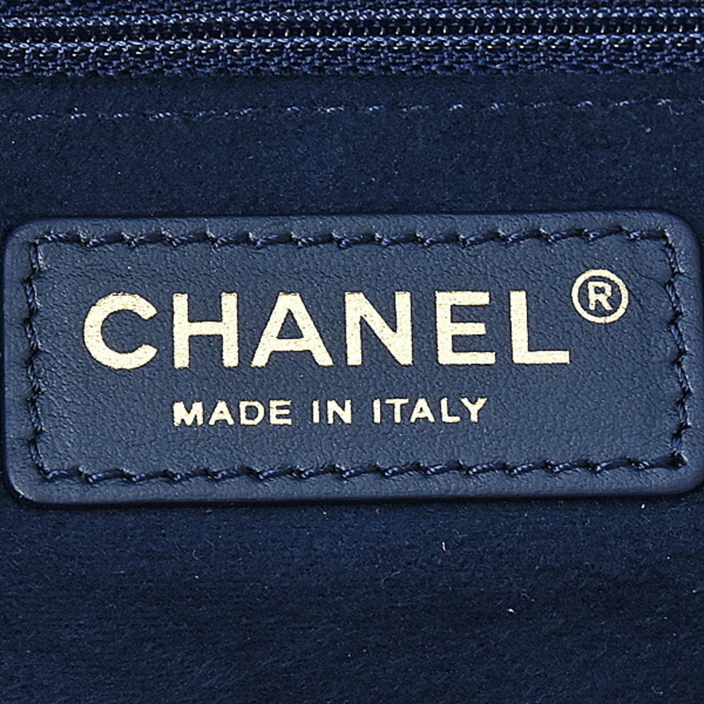 Chanel Calfskin Blue Shoulder Bags