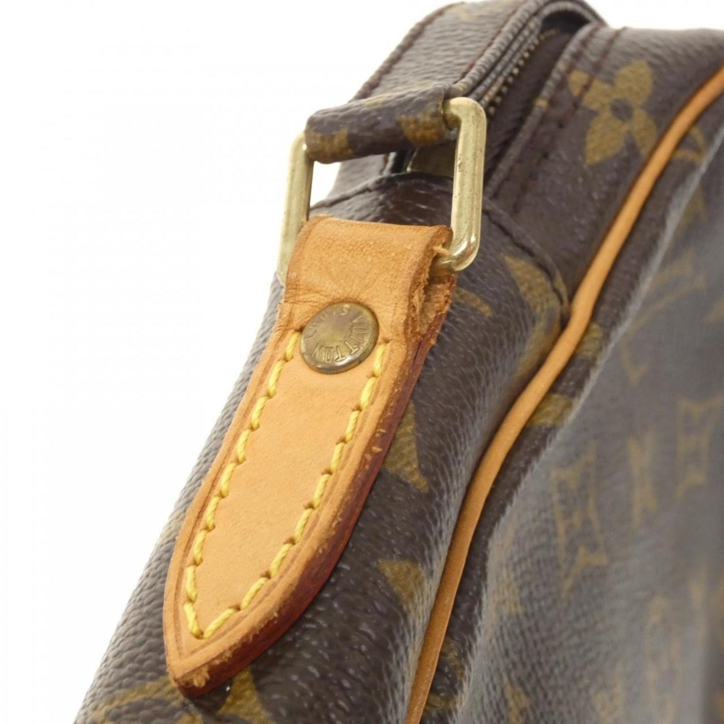 Louis Vuitton Coated Canvas Brown Shoulder Bags