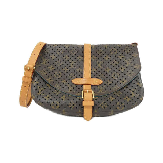 Louis Vuitton Coated Canvas Brown Shoulder Bags