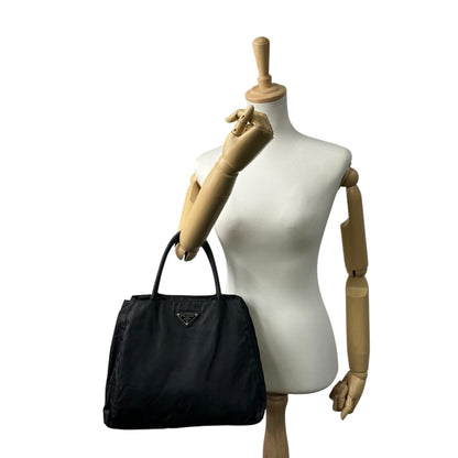 Prada Nylon Black Handbags