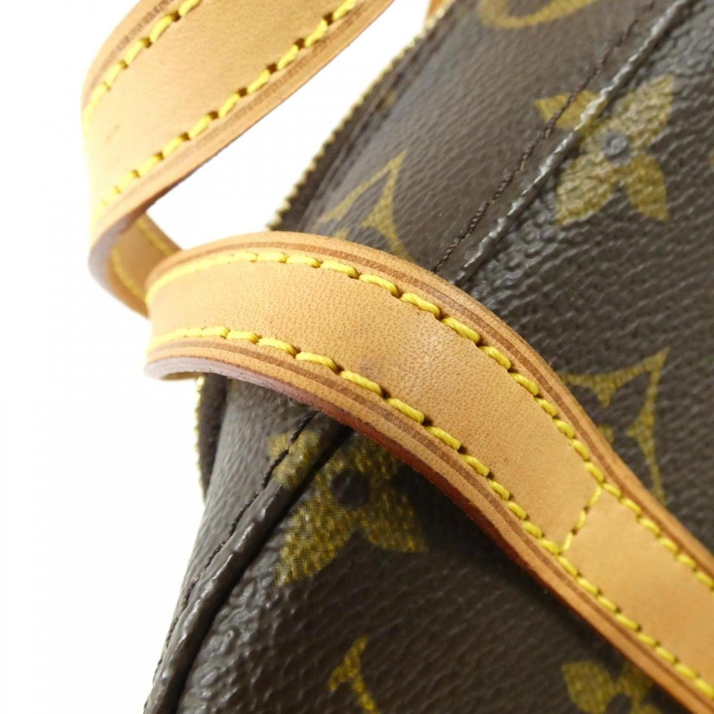 Louis Vuitton Coated Canvas Brown Handbags