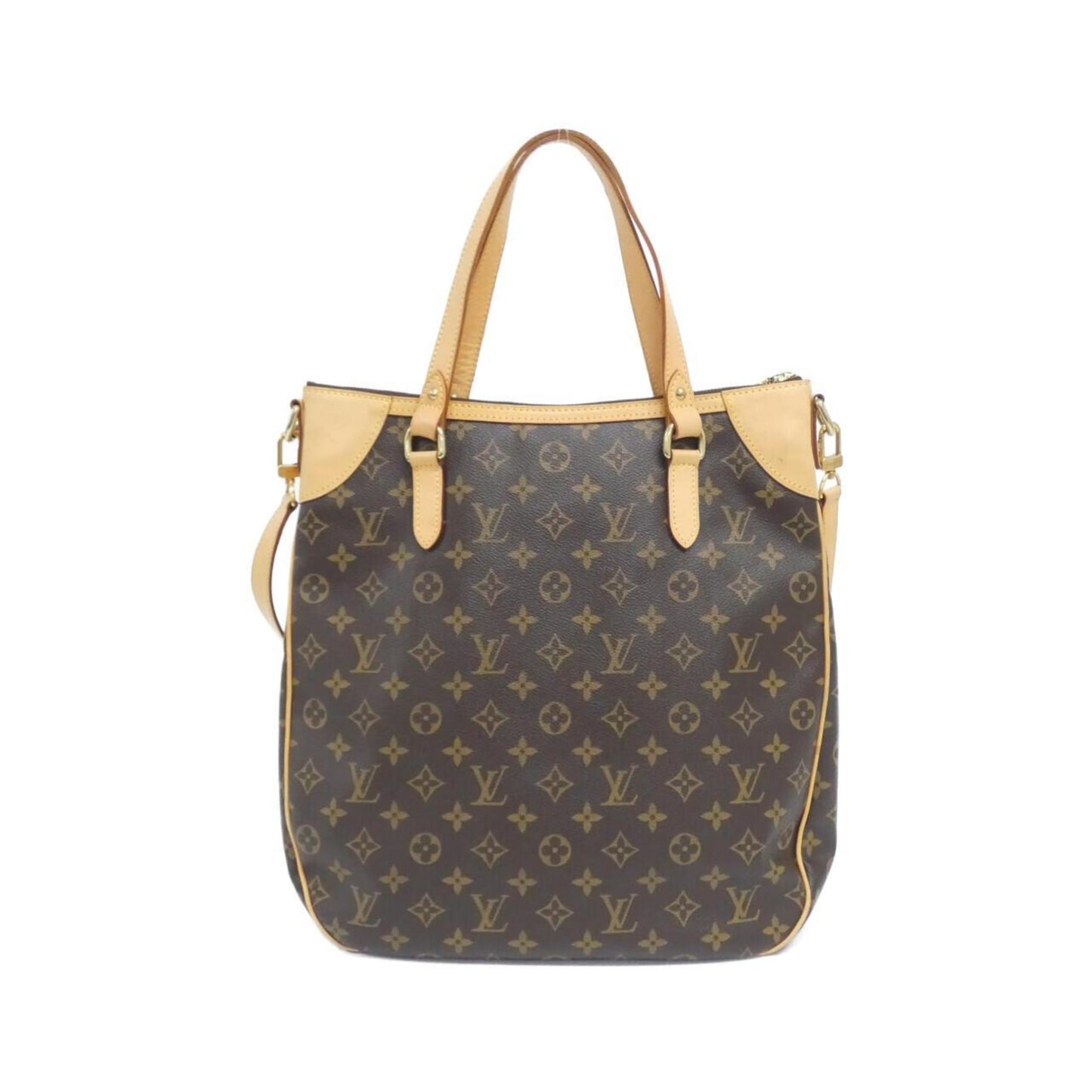 Louis Vuitton Coated Canvas Brown Handbags