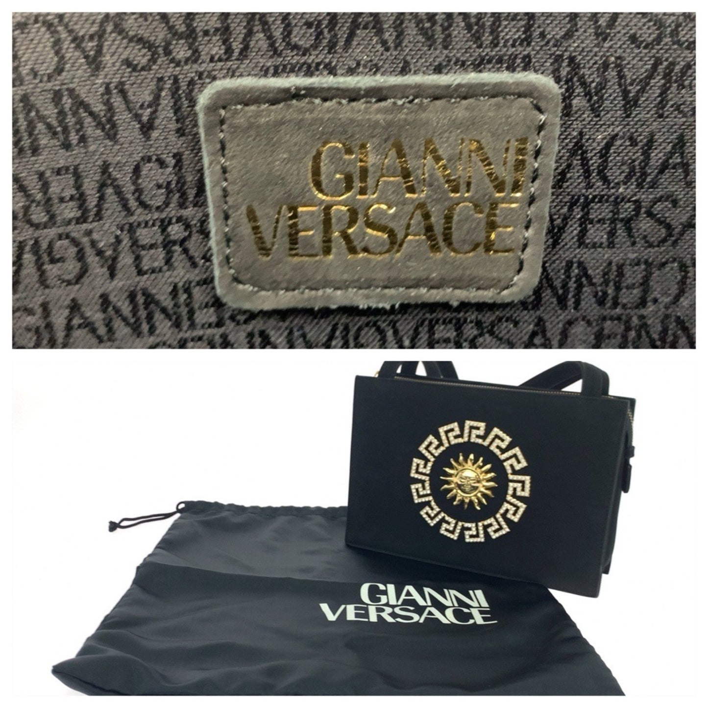 Versace Other Leather Black Shoulder Bags