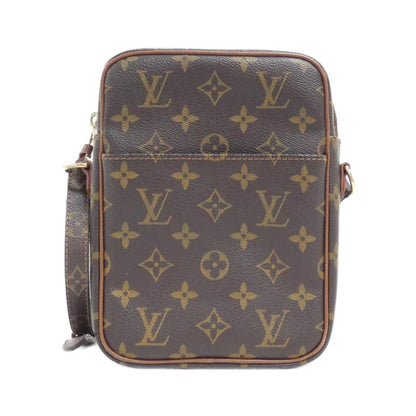 Louis Vuitton Coated Canvas Brown Shoulder Bags