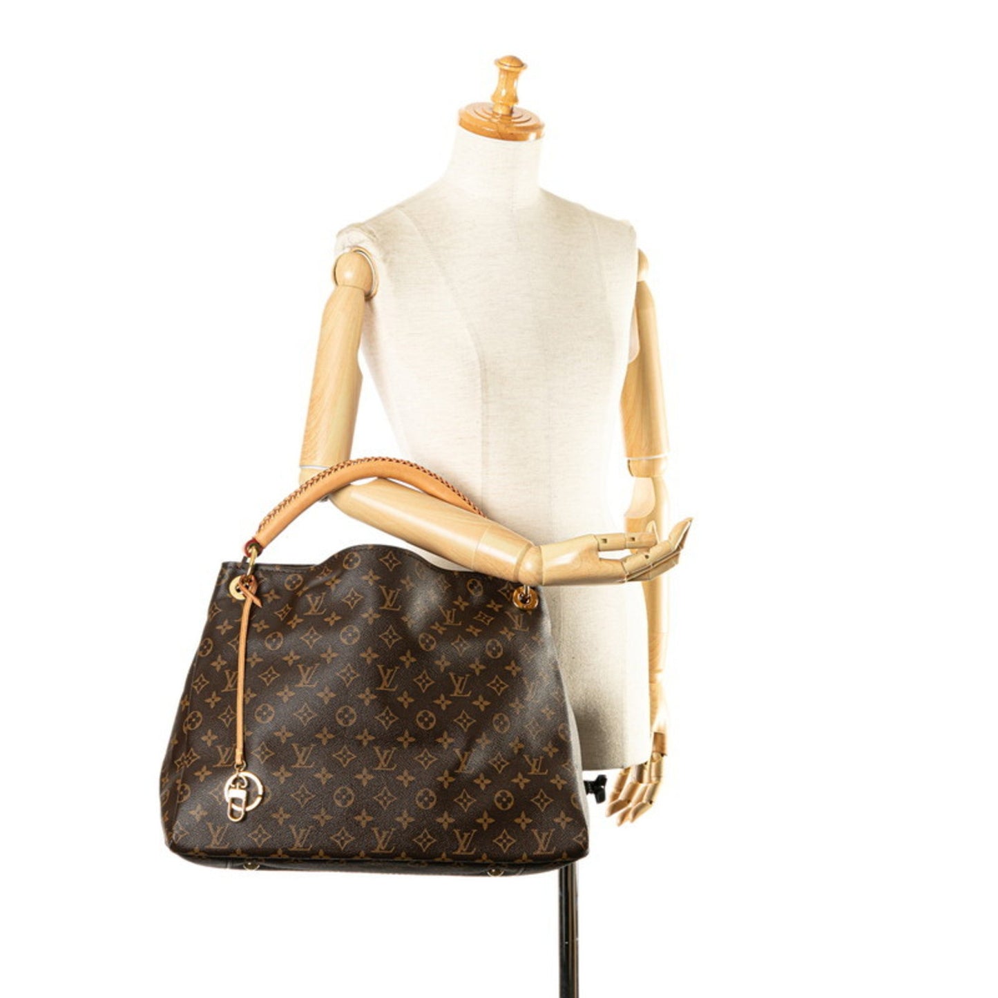 Louis Vuitton Pvc Brown Shoulder Bags