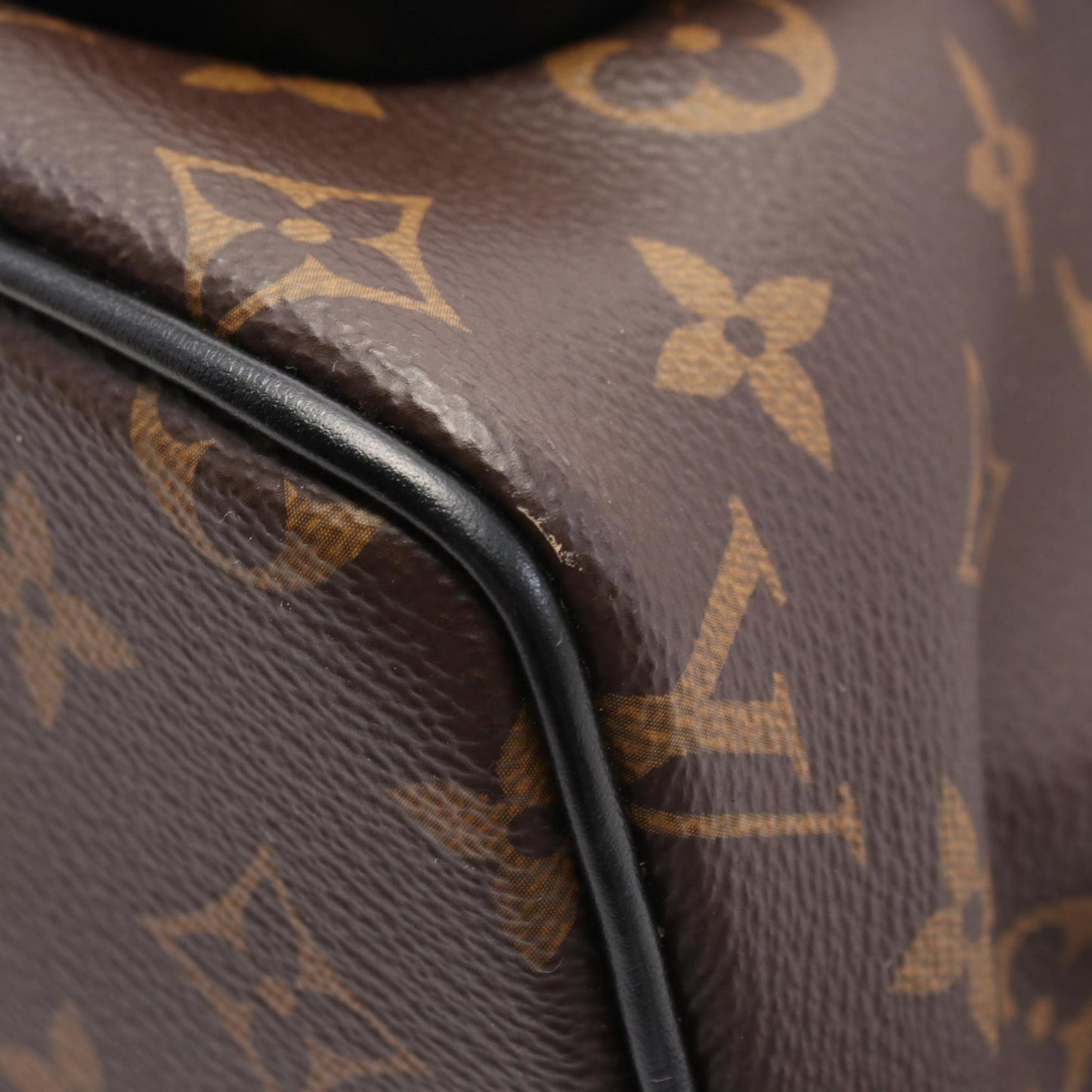 Louis Vuitton Coated Canvas Black Backpacks