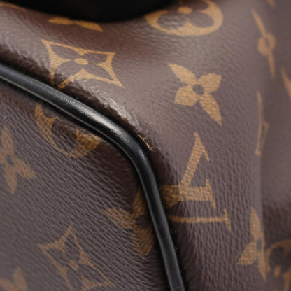 Louis Vuitton Coated Canvas Black Backpacks