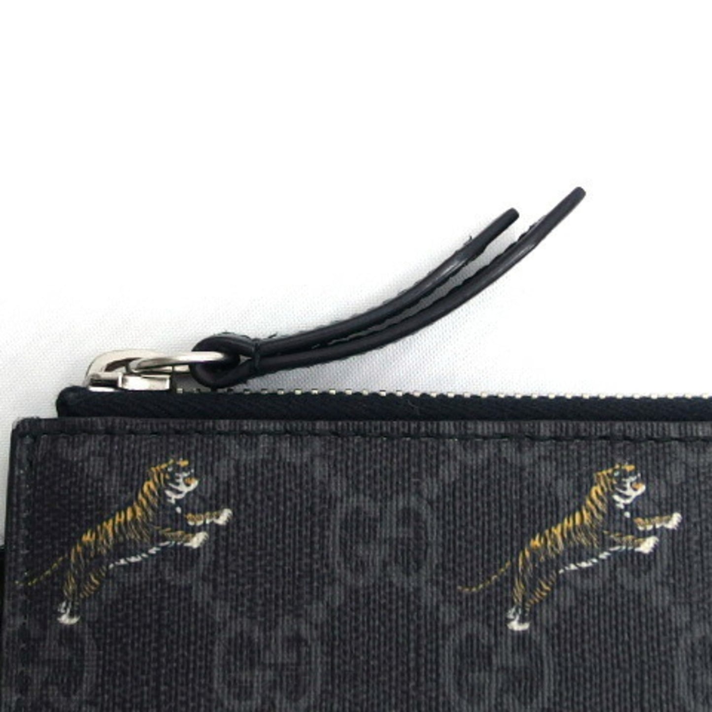 Gucci Coated Canvas Black Clutch Bags