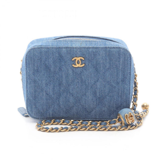 Chanel Denim Blue Shoulder Bags
