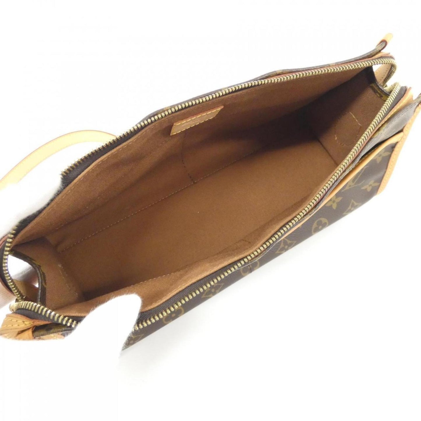 Louis Vuitton Coated Canvas Brown Shoulder Bags
