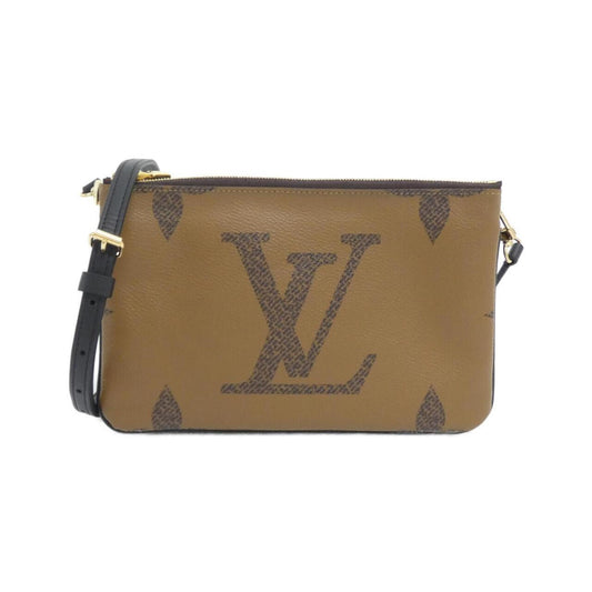 Louis Vuitton Coated Canvas Brown Shoulder Bags