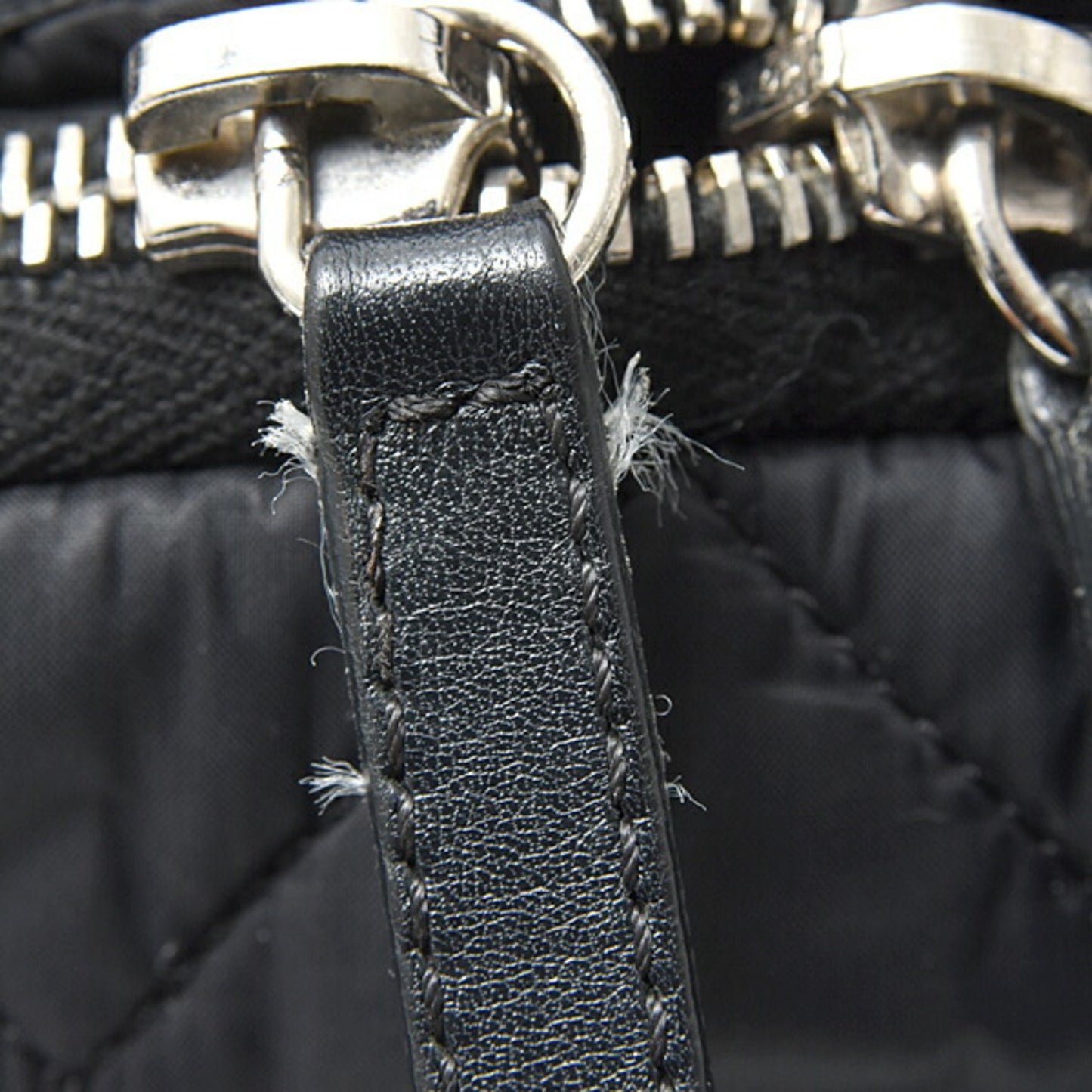 Chanel Nylon Black Backpacks