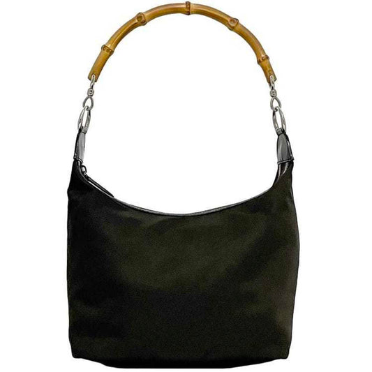 Gucci Canvas Brown Shoulder Bags