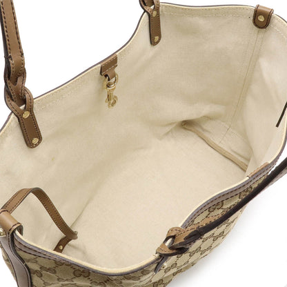 Gucci Canvas Brown Shoulder Bags