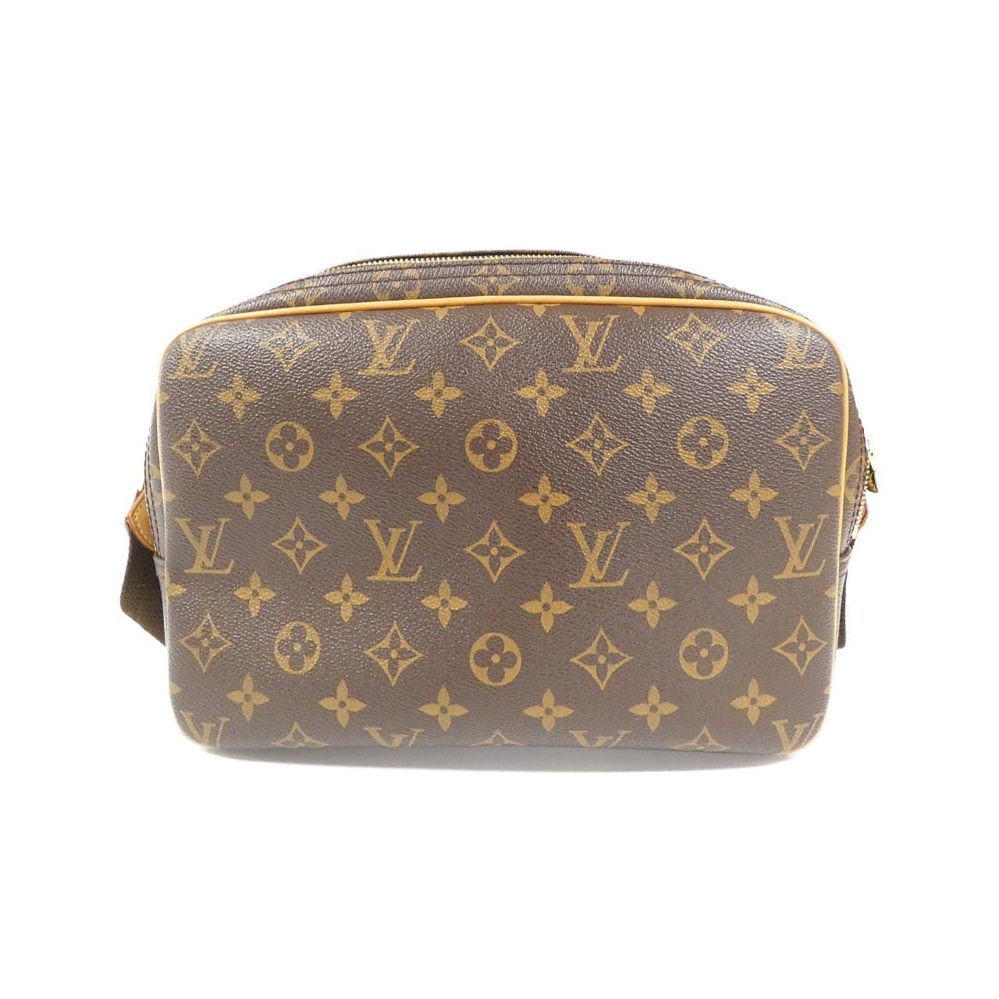 Louis Vuitton Coated Canvas Brown Shoulder Bags