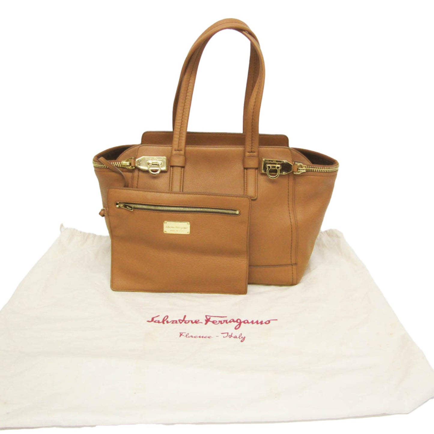 Salvatore Ferragamo Others Brown Tote Bags