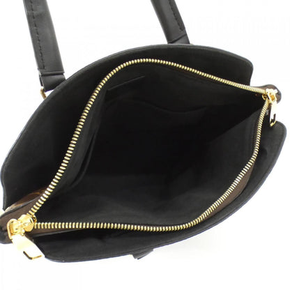 Louis Vuitton Coated Canvas Black Handbags