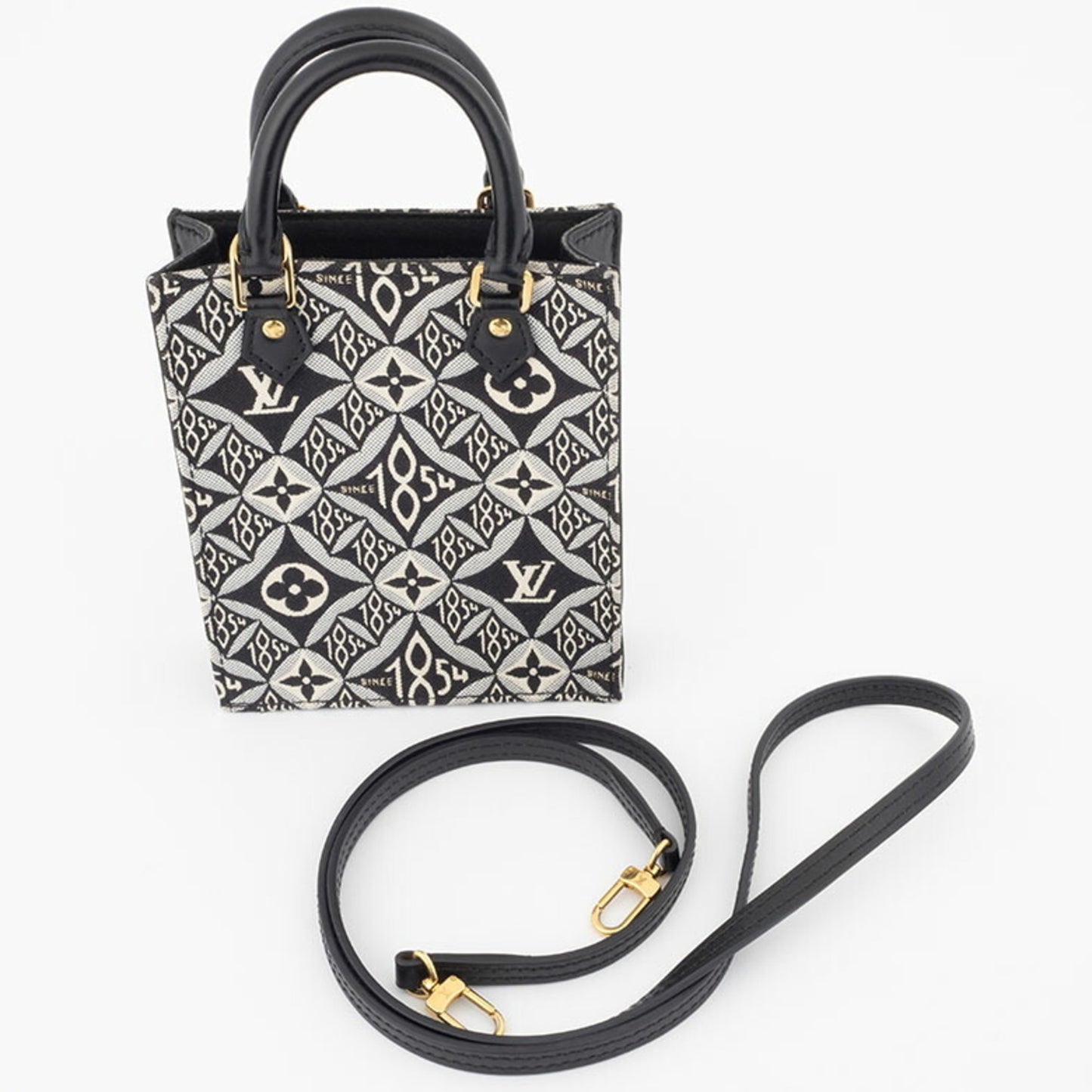 Louis Vuitton Monogram Canvas Black Shoulder Bags