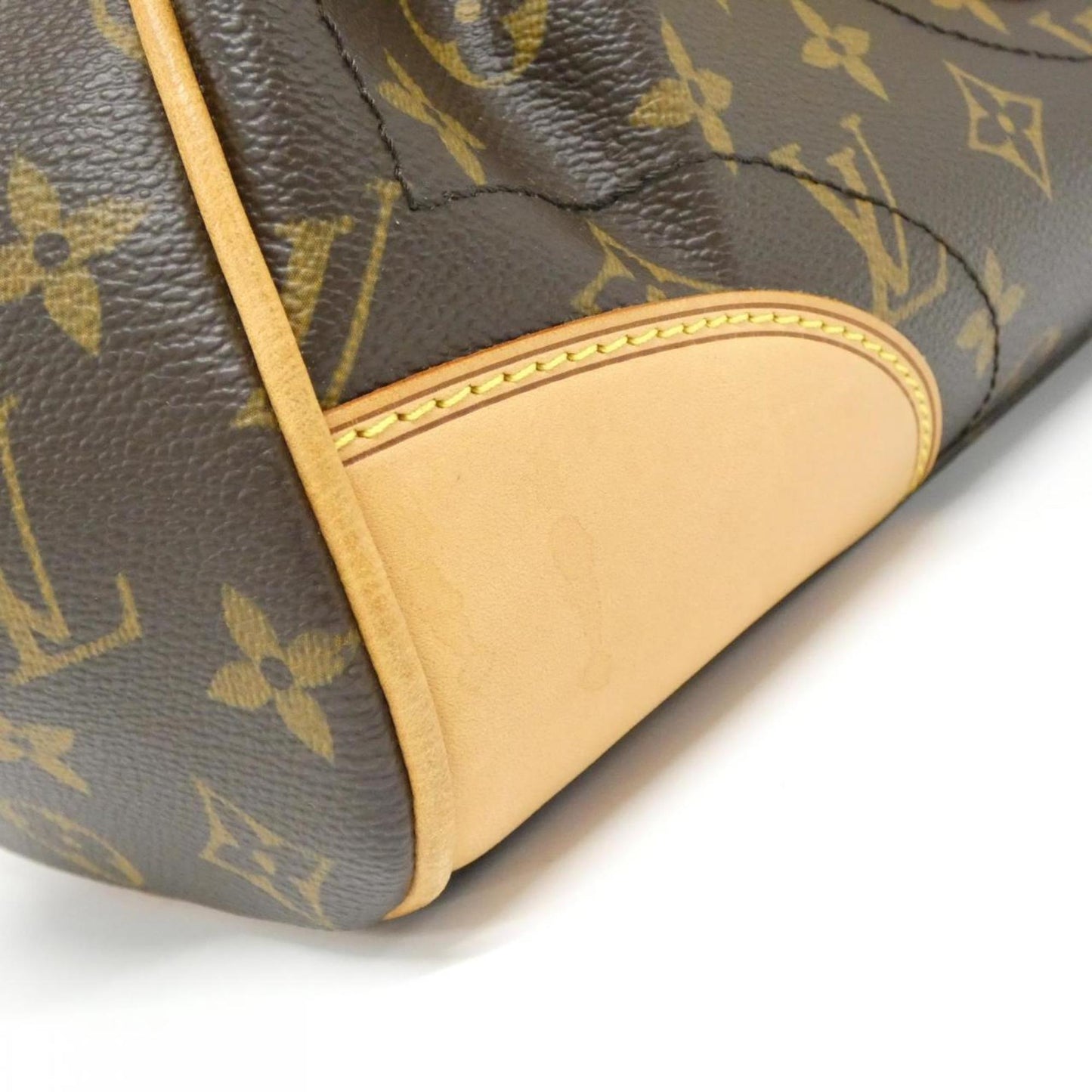 Louis Vuitton Coated Canvas Brown Shoulder Bags