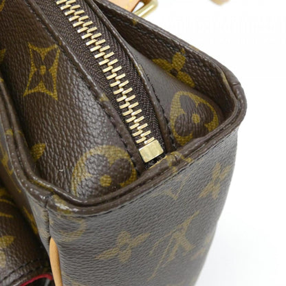 Louis Vuitton Coated Canvas Brown Handbags
