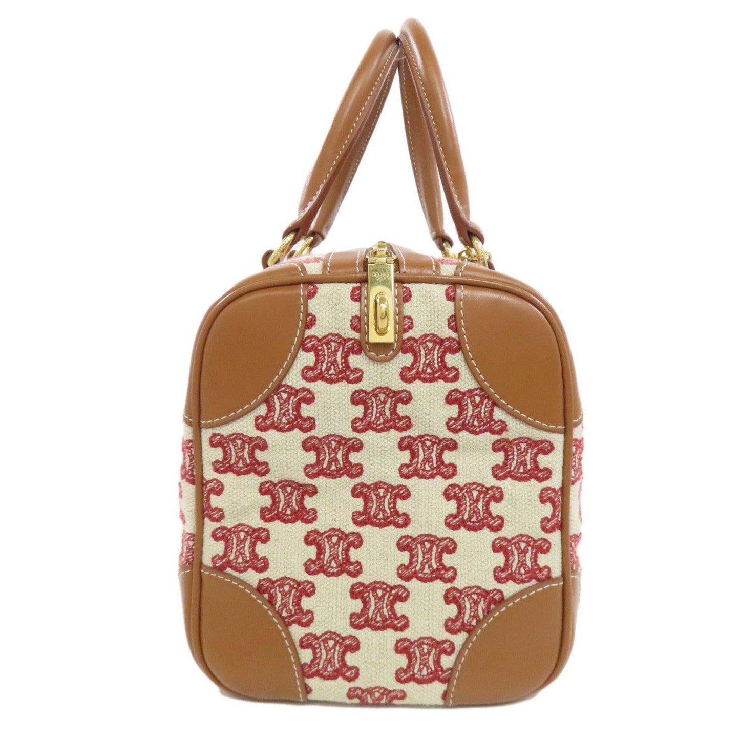 Celine Canvas Brown Travel Bags