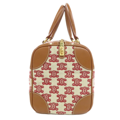 Celine Canvas Brown Travel Bags