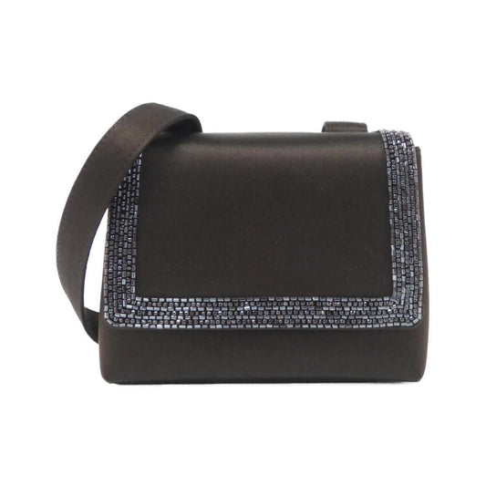 Chanel Satin Brown Shoulder Bags