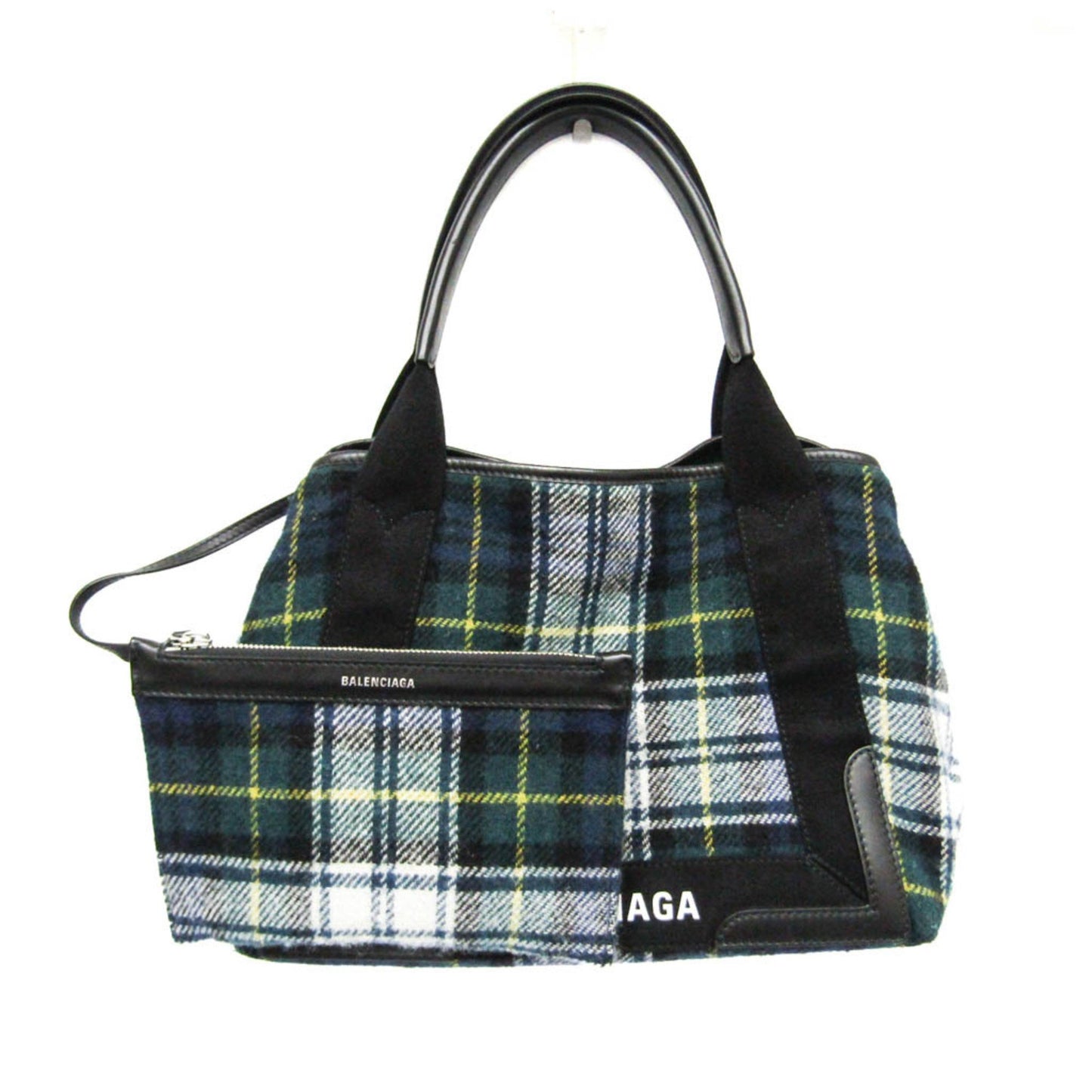 Balenciaga Wool Black Handbags