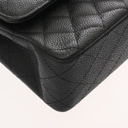Chanel Calfskin Black Shoulder Bags