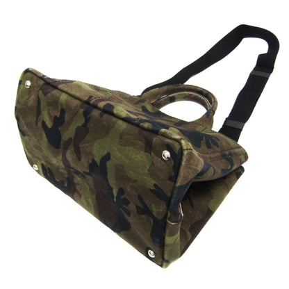 Prada Canvas Brown Handbags