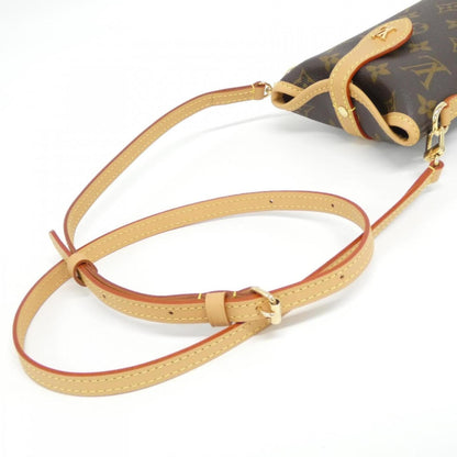 Louis Vuitton Coated Canvas Brown Small Bags