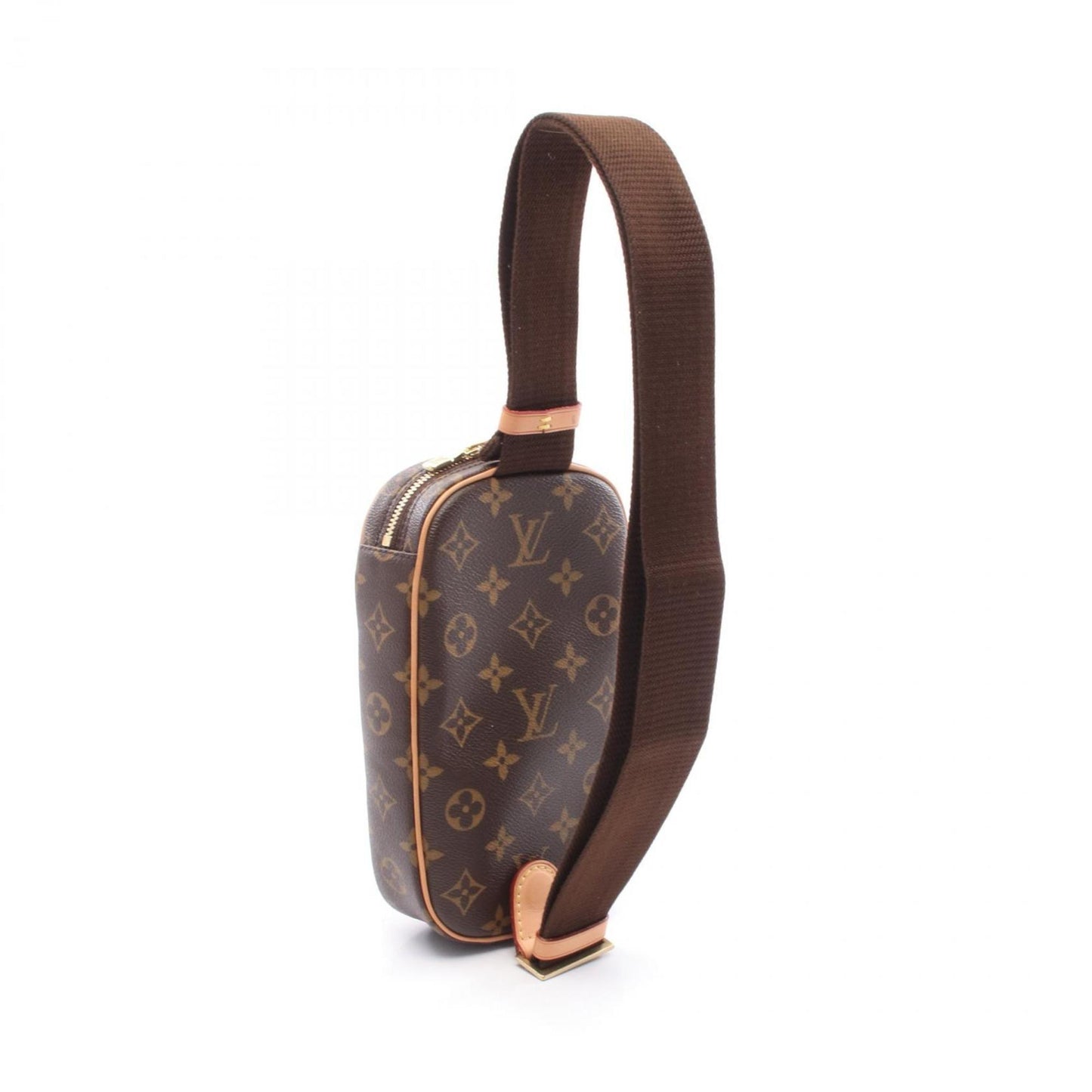 Louis Vuitton Coated Canvas Brown Crossbody Bags